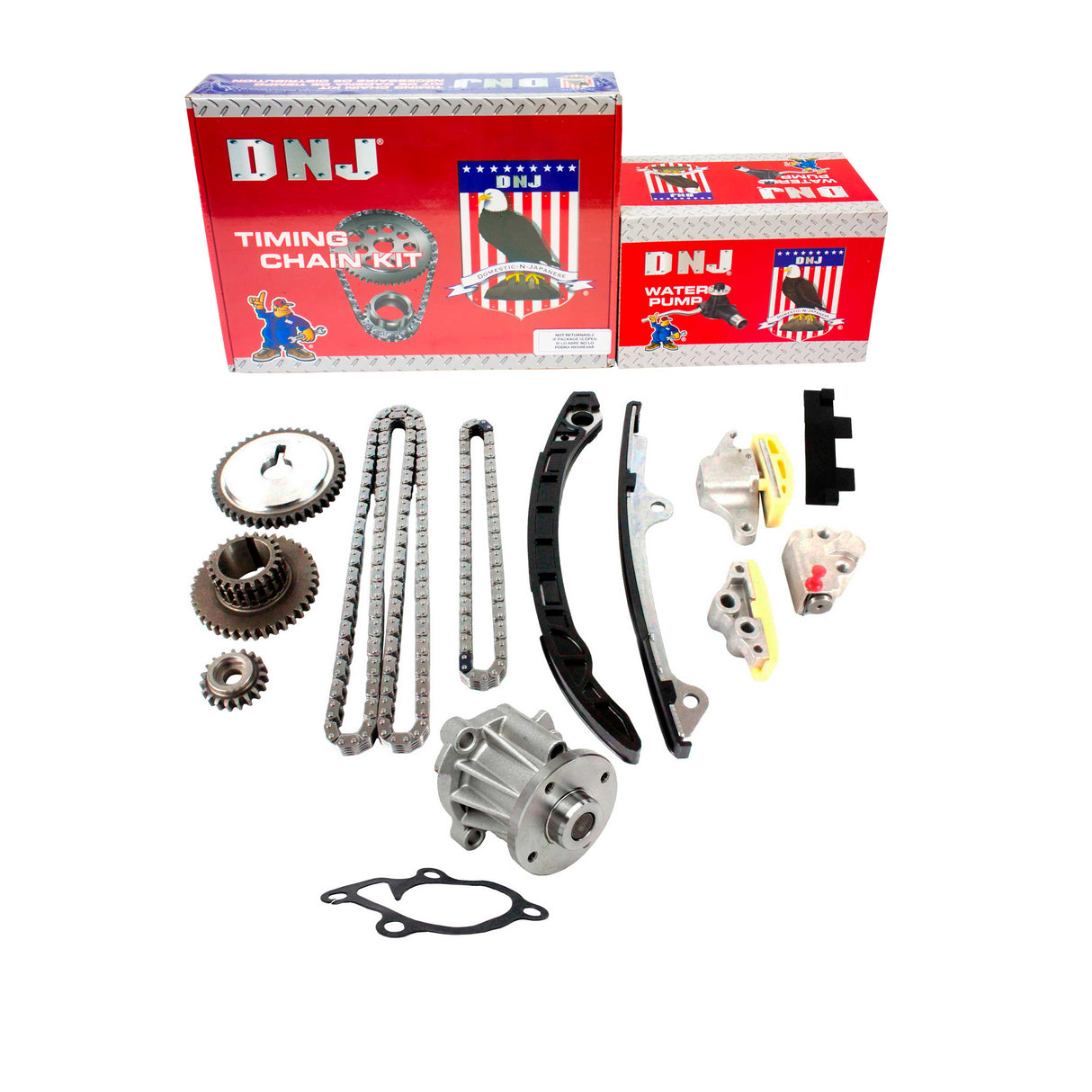 Timing Chain Kit with Water Pump 2005-2017 Nissan, Suzuki 2.5L L4