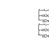 Valve Cover Gasket with Grommets for 2018-2021 Forda F-150 3.0L V6 24V DOHC 2993cc