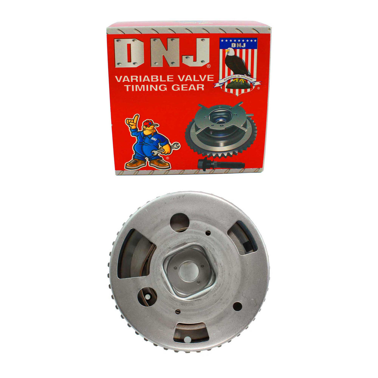 dnj variable valve timing (vvt) sprocket 2009-2019 chrysler,dodge,jeep 300,aspen,challenger v8 5.7l,6.2l,6.4l vtg1163