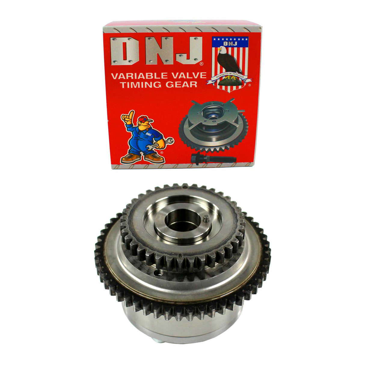 dnj variable valve timing (vvt) sprocket 2002-2017 infiniti,nissan,suzuki i35,altima,maxima v6 3.5l,4.0l vtg645
