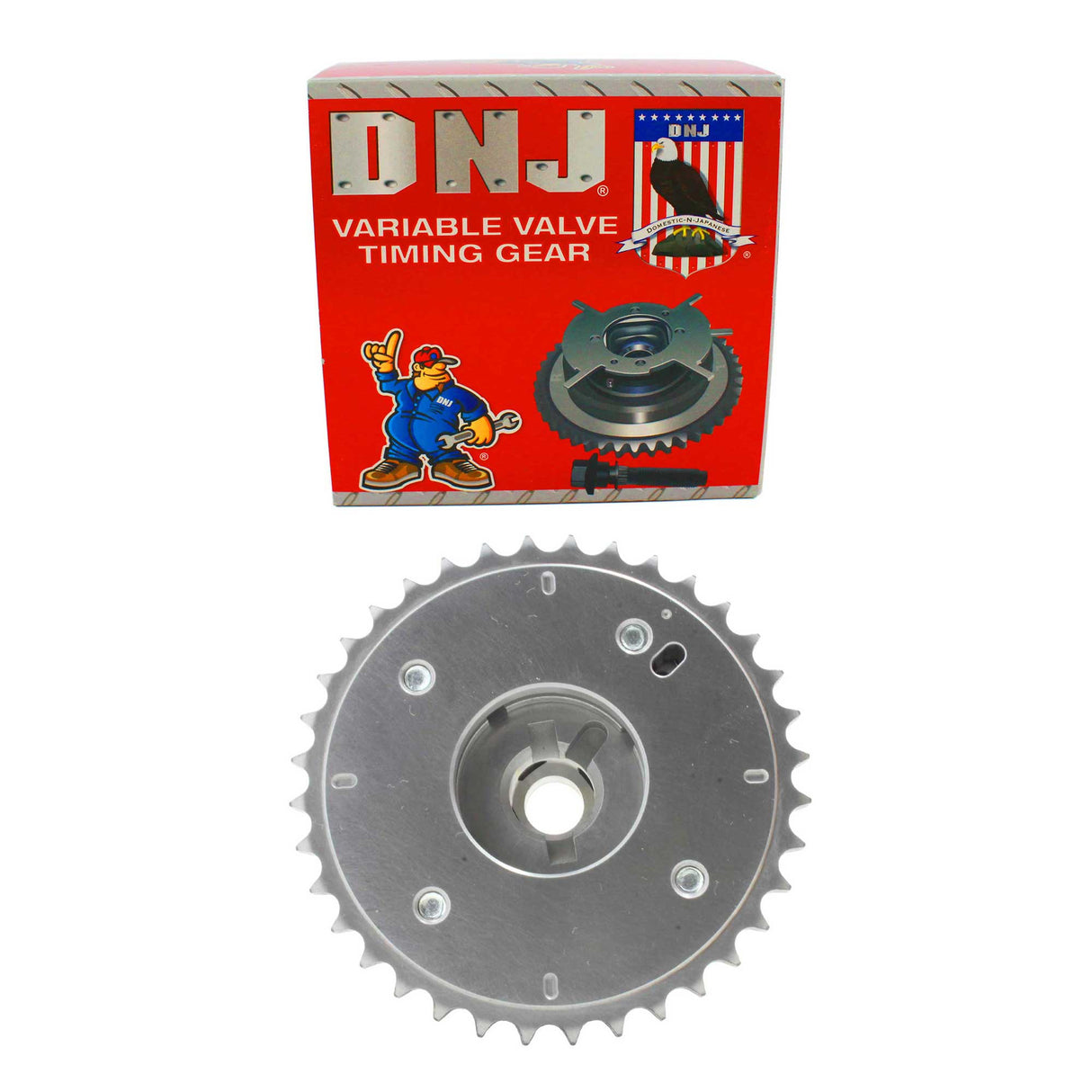 dnj variable valve timing (vvt) sprocket 2013-2015 lexus,toyota prius,prius plug-in,prius v l4 1.8l vtg928b