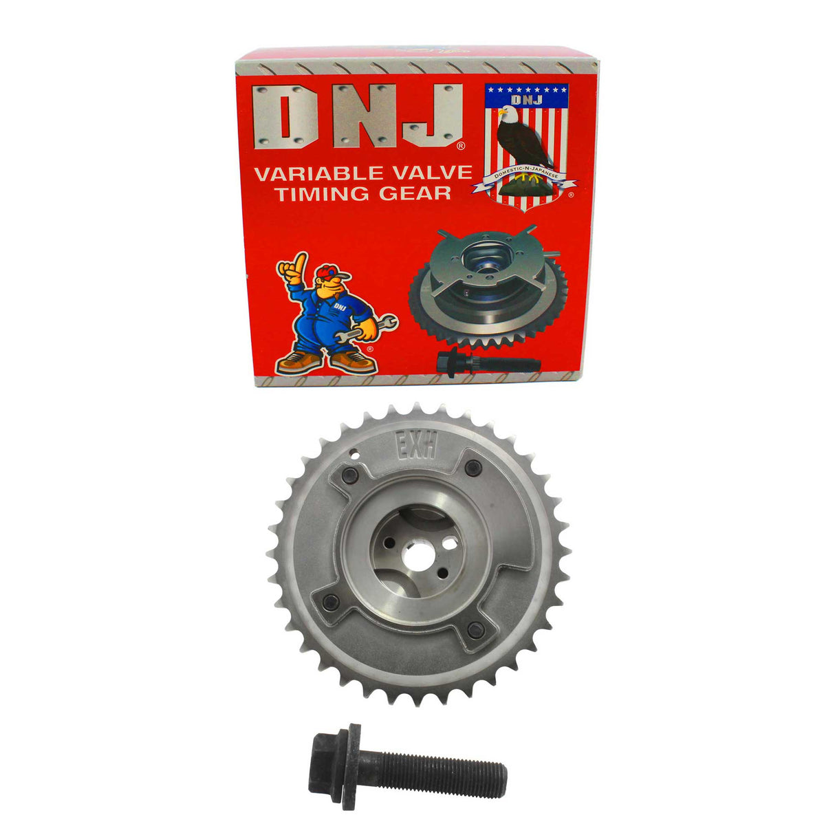 dnj variable valve timing (vvt) sprocket 2009-2012 toyota highlander,rav4,venza l4 2.5l,2.7l vtg955e