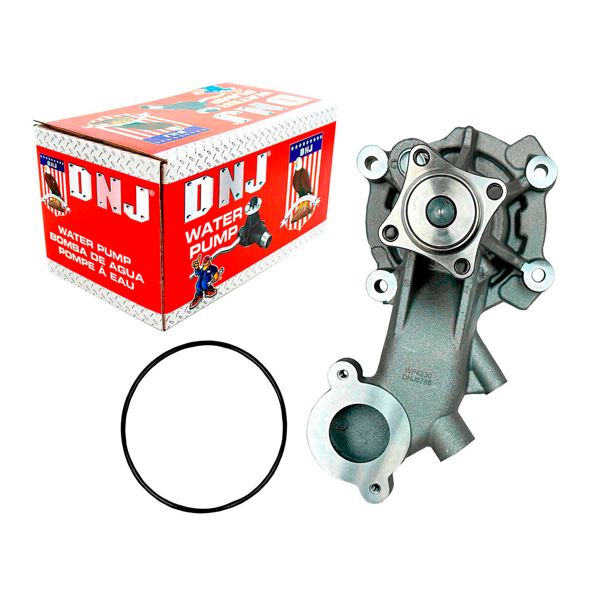 dnj water pump 2005-2014 ford gt,gt,mustang v8 5.4l,5.8l wp4230