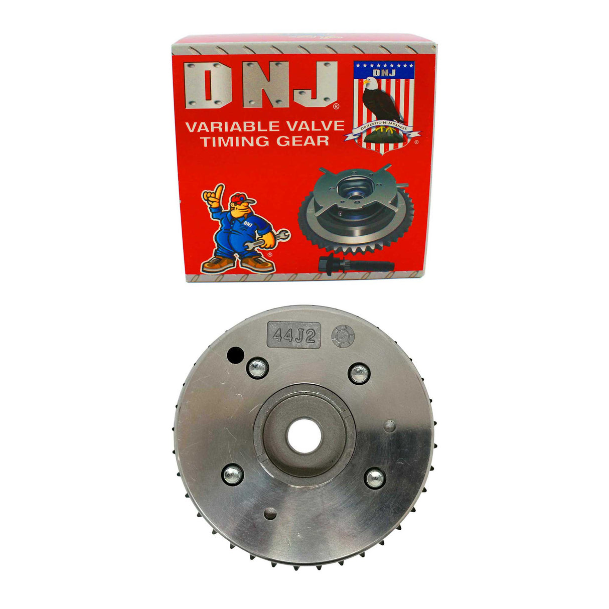 
dnj variable valve timing (vvt) sprocket 2013-2017 hyundai,kia veloster,veloster,sonata l4 1.6l vtg195b