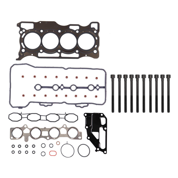 Cylinder Head Gasket set with Head Bolt Kit 2009-2011 Nissan 1.6L