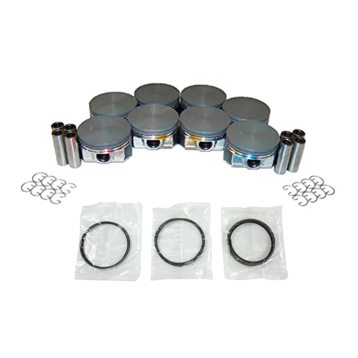 Piston and Ring Set 2004-2009 Buick, Cadillac, Chevrolet, GMC, Hummer, Isuzu, Pontiac, Saab 4.8L-5.3L