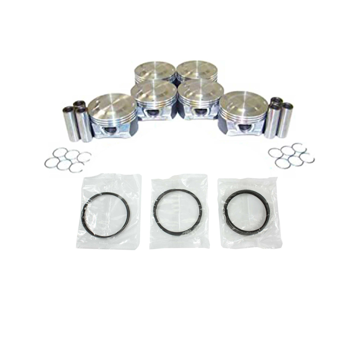 Piston and Ring Set 2006-2009 Buick, Chevrolet, GMC, Isuzu, Saab 4.2L