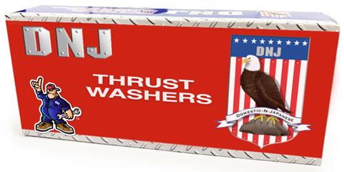 dnj crankshaft thrust washer set 1985-1993 saab 900,900,900 l4 2.0l,2.1l tw4268