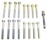 dnj cylinder head bolt set 1987-1994 buick,cadillac,chevrolet cimarron,beretta,cavalier v6 2.8l,3.1l hbk3130