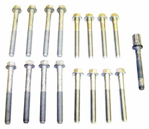 dnj cylinder head bolt set 1987-1994 buick,cadillac,chevrolet cimarron,beretta,cavalier v6 2.8l,3.1l hbk3130
