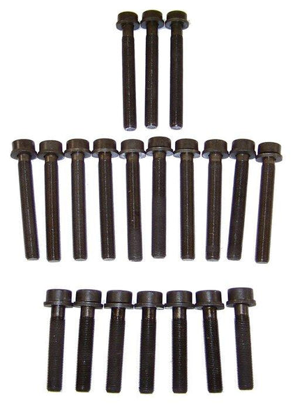 dnj cylinder head bolt set 1999-2002 volkswagen eurovan,golf,jetta v6 2.8l hbk819