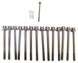 dnj cylinder head bolt set 2002-2012 buick,chevrolet,gmc trailblazer,trailblazer ext,envoy l4,l5,l6 2.8l,2.9l,3.5l hbk3138