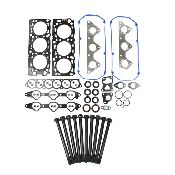 dnj cylinder head gasket set 1995-1998 mitsubishi montero,montero,montero sport v6 3.0l hgb130