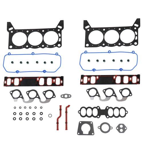 dnj cylinder head gasket set 1996-1996 ford,mercury mustang,thunderbird,cougar v6 3.8l hgs4159