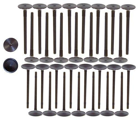 dnj exhaust / intake valve kit 1993-2005 ford,lincoln,mercury mark viii,mark viii,continental v8 4.6l,5.4l vk324131
