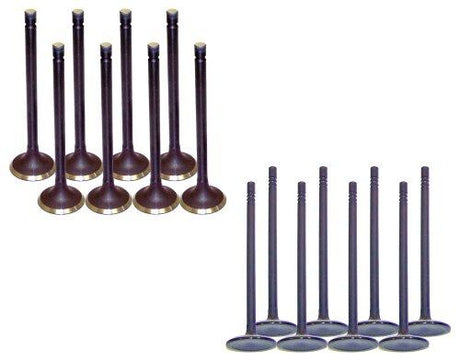 dnj exhaust / intake valve kit 1999-2002 saturn sc2,sl2,sw2 l4 1.9l vk16312