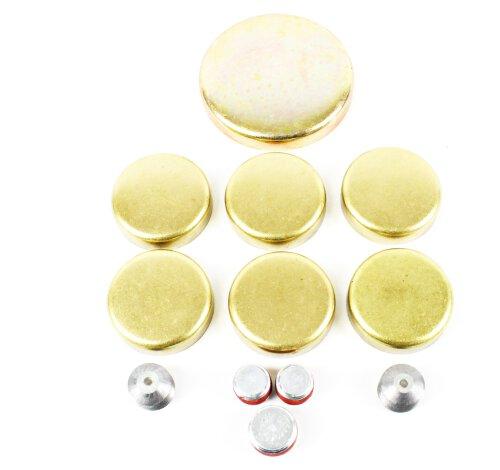 Freeze Plug Set (Brass) for Ford Lincoln Mercury 1968-97 7.5L V8