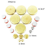 dnj expansion plug kit 1985-1995 buick,cadillac,chevrolet camaro,cherokee,wagoneer v6 2.8l,3.1l fps3114