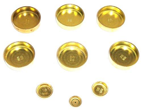 Freeze Plug Set (Brass) for Geo Isuzu 1989-93 1.6L L4