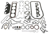 dnj gasket set 1981-1989 chrysler,dodge,mitsubishi aries,challenger,reliant l4 2.6l fgs1001