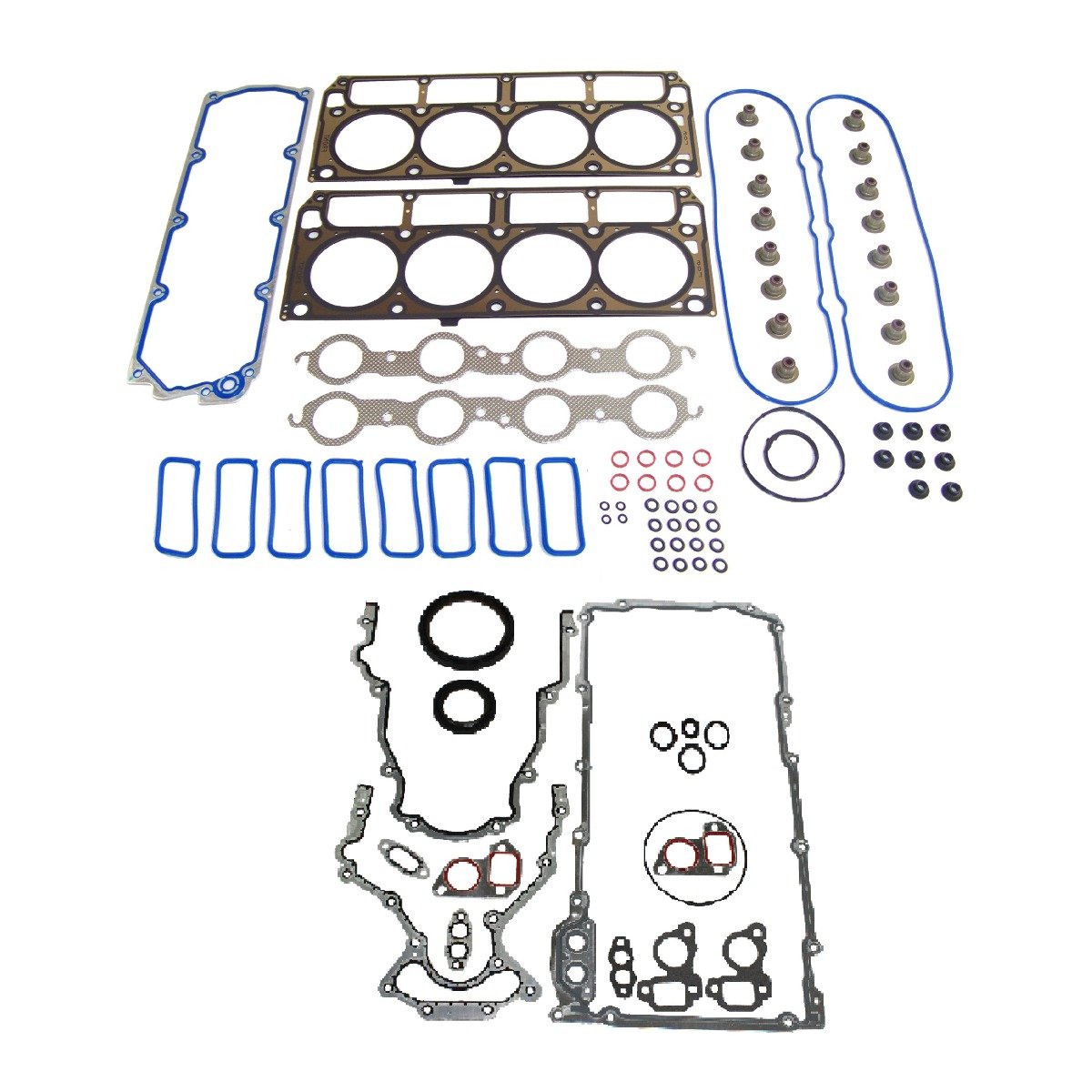 dnj gasket set 2005-2007 cadillac,chevrolet,pontiac gto,cts,corvette v8 6.0l fgk3171
