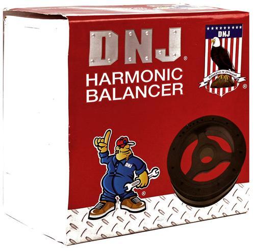 dnj harmonic balancer 1962-1973 chevrolet,gmc bel air,biscayne,corvette v8 4.9l,5.0l,5.3l hba1156