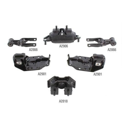 dnj mount kit 2000-2005 chevrolet impala,impala,impala v6 3.4l mmk1082