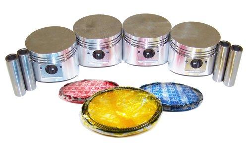 dnj piston set 1984-1989 chrysler,dodge,mazda mighty max,montero,lebaron l4 2.6l prk101