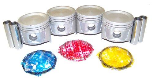 dnj piston set 1986-1995 isuzu pickup,trooper,pickup l4 2.3l prk300