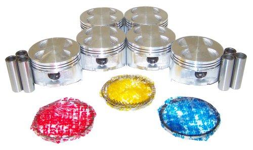 dnj piston set 1996-1997 acura,honda,isuzu slx,passport,rodeo v6 3.2l prk351