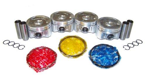 dnj piston set 1998-2001 toyota camry,camry,solara l4 2.2l prk985