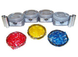 dnj piston set 1998-2004 ford,mazda,mercury contour,escort,mystique l4 2.0l prk418
