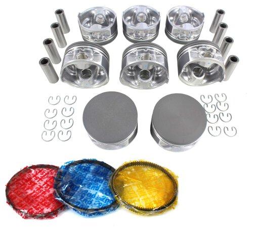 dnj piston set 1998-2005 ford,lincoln,mercury mustang,continental,mustang v8 4.6l prk4171