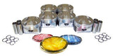 dnj piston set 2004-2008 acura tl,tl,tl v6 3.2l prk263