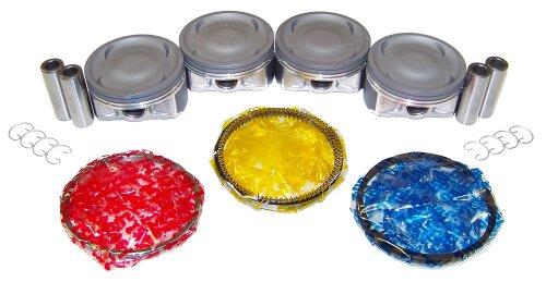dnj piston set 2004-2015 saab,subaru baja,forester,impreza h4 2.5l prk720