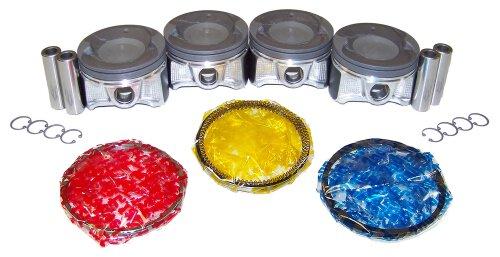 dnj piston set 2007-2012 nissan sentra,sentra,sentra l4 2.5l prk657a