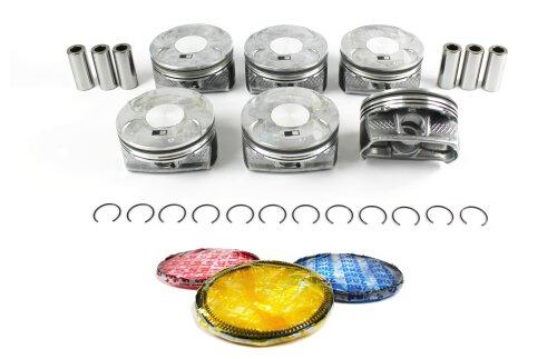 dnj piston set 2011-2019 chrysler,dodge,jeep 200,300,town & country v6 3.6l prk1169