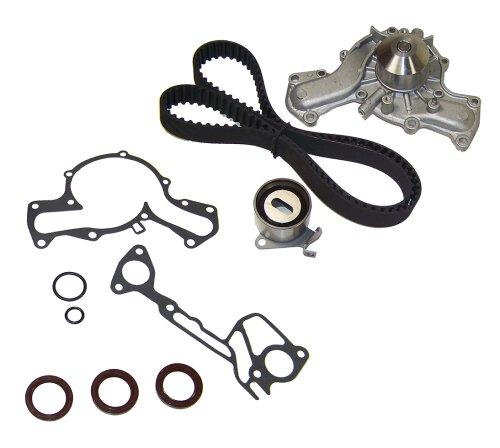 dnj timing belt kit with water pump 1987-2000 chrysler,dodge,hyundai caravan,grand voyager,voyager v6 3.0l tbk125wp