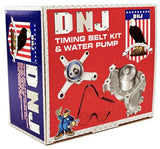 dnj timing belt kit with water pump 1990-1993 geo,isuzu storm,storm,stylus l4 1.6l tbk321wp