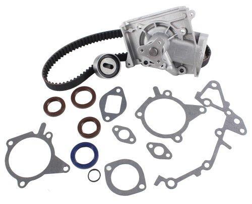 dnj timing belt kit with water pump 1990-1997 ford,mazda festiva,323,protege l4 1.3l,1.6l,1.8l tbk451wp