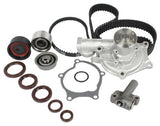 dnj timing belt kit with water pump 1993-1994 eagle,mitsubishi,plymouth talon,talon,eclipse l4 2.0l tbk107wp