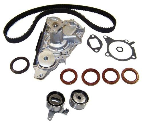 dnj timing belt kit with water pump 1994-2005 kia,mazda miata,mx-3,sephia l4 1.6l,1.8l tbk490wp