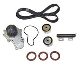 dnj timing belt kit with water pump 1995-1999 chrysler,dodge,eagle sebring,avenger,neon l4 2.0l tbk150wp