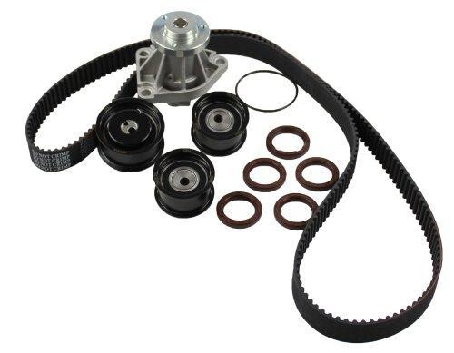 dnj timing belt kit with water pump 1995-2005 cadillac,saab,saturn 9000,9000,catera v6 3.0l,3.2l tbk315wp