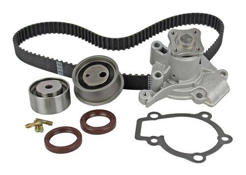 dnj timing belt kit with water pump 1996-1998 hyundai elantra,elantra,tiburon l4 1.8l tbk124wp