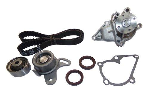 dnj timing belt kit with water pump 1996-2011 hyundai,kia accent,accent,accent l4 1.5l,1.6l tbk122wp