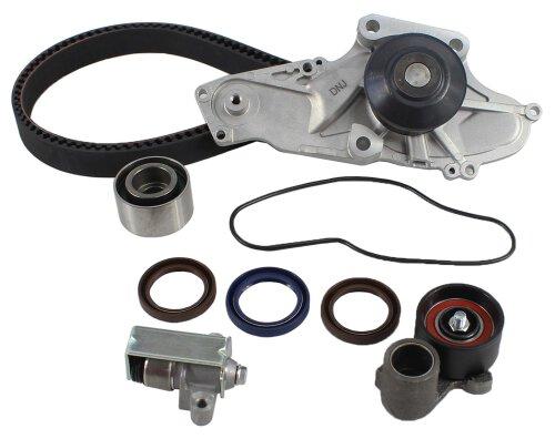 dnj timing belt kit with water pump 1997-2002 acura,honda cl,cl,accord v6 3.0l,3.2l,3.5l tbk284cwp