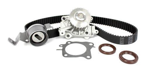 dnj timing belt kit with water pump 1997-2002 mitsubishi mirage,mirage,mirage l4 1.8l tbk157wp