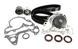 dnj timing belt kit with water pump 1997-2012 mitsubishi diamante,montero,diamante v6 3.5l,3.8l tbk133wp