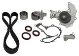 dnj timing belt kit with water pump 1998-2004 acura,honda,isuzu slx,passport,amigo v6 3.2l,3.5l tbk353wp